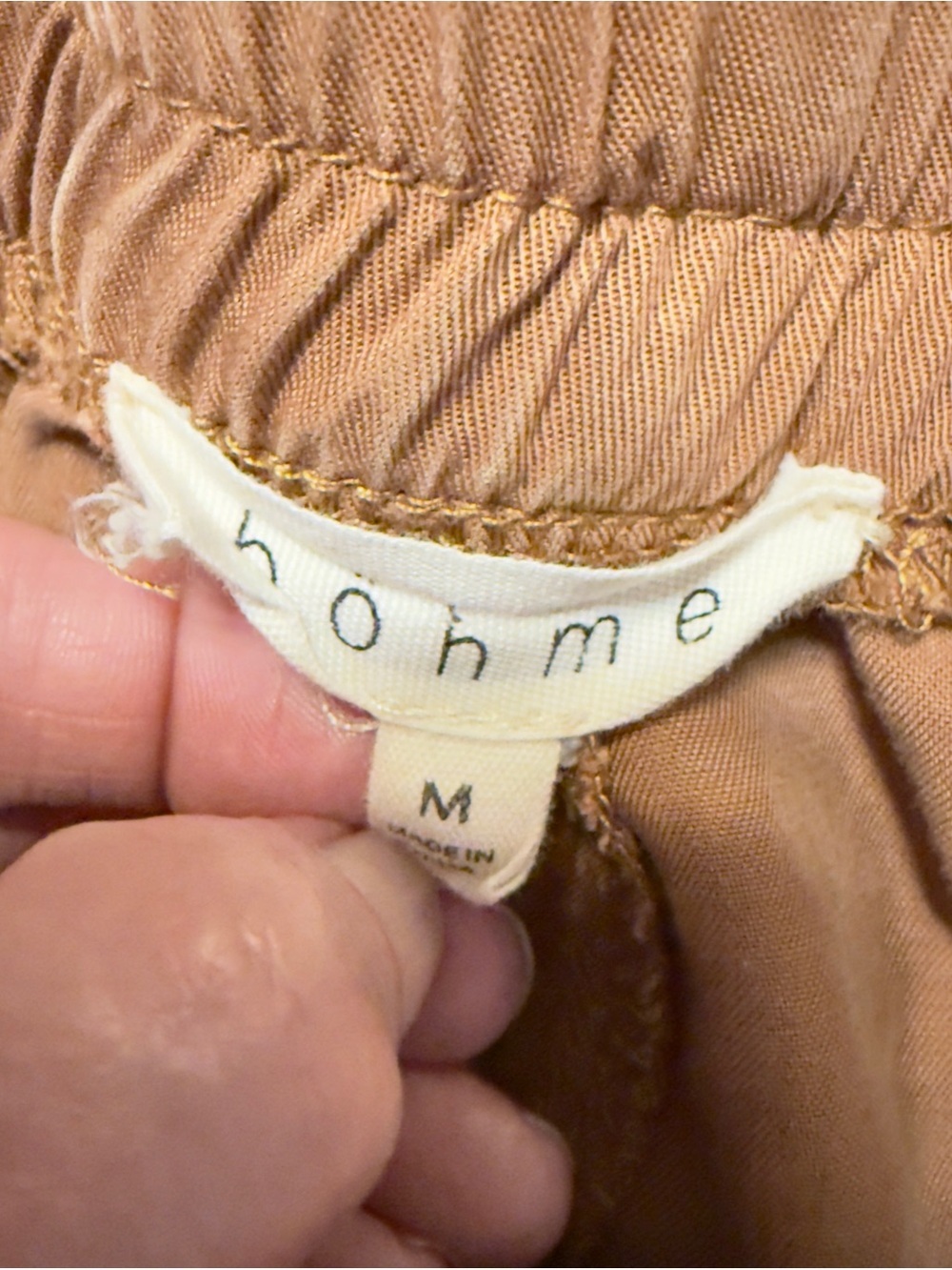 🌺BOHME Casual Cargo Jogger Pants - Brown - Picture 5 of 6
